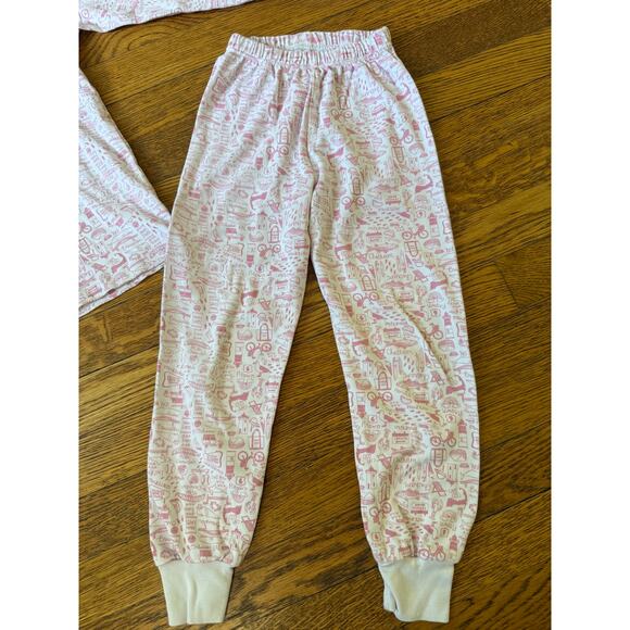 Joy Street Girls' Cape Cod Long John Pajamas Size 5-6 - Picture 3 of 5
